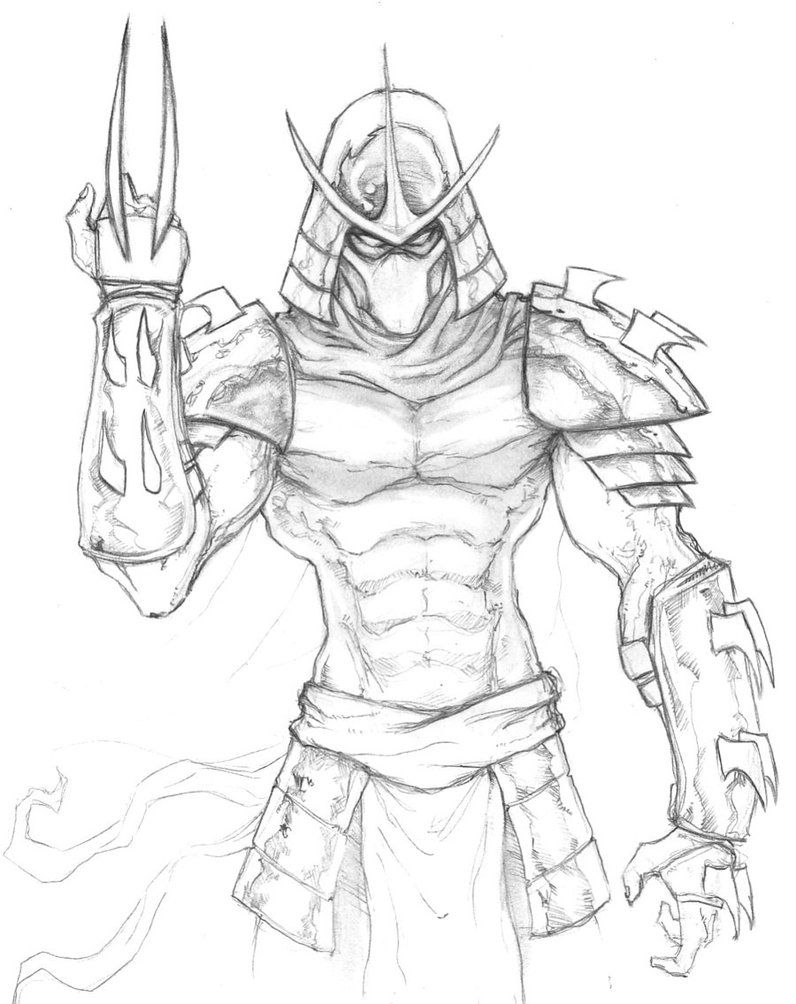 796x1004 The Shredder Tmnt By Chrisozfulton On Gaming