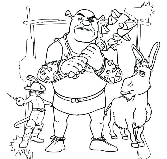 Shrek Coloring Book Coloring Pages Coloring Book Kids Coloring 580x554 Shrek Coloring Book Coloring Pages Coloring Book Kids Coloring