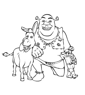 287x320 Shrek Coloring Pages Coloring Pages Online