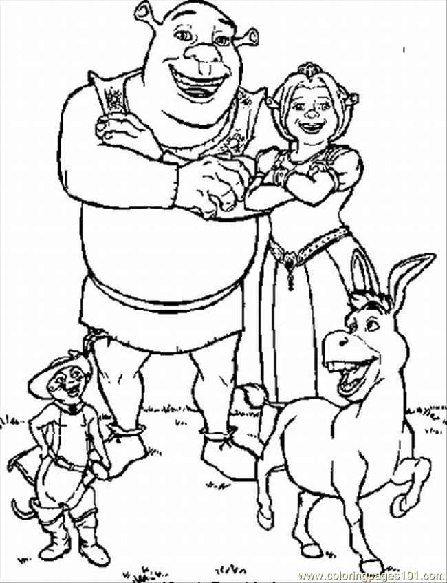 650x847 Shrek Coloring Pages (10)