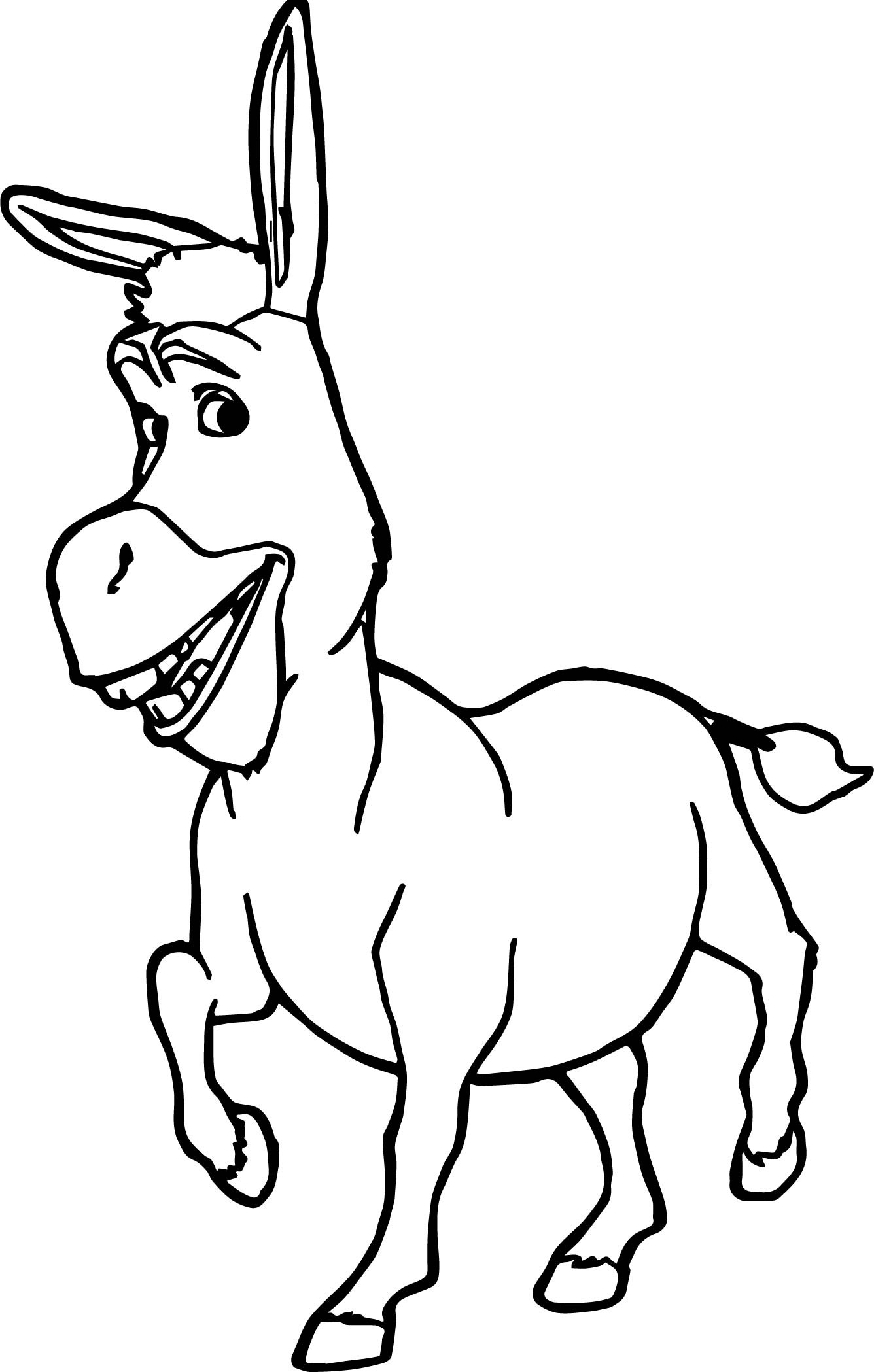 1336x2098 Shrek Coloring Pages And Donkey For Kids Best Of Ribsvigyapan