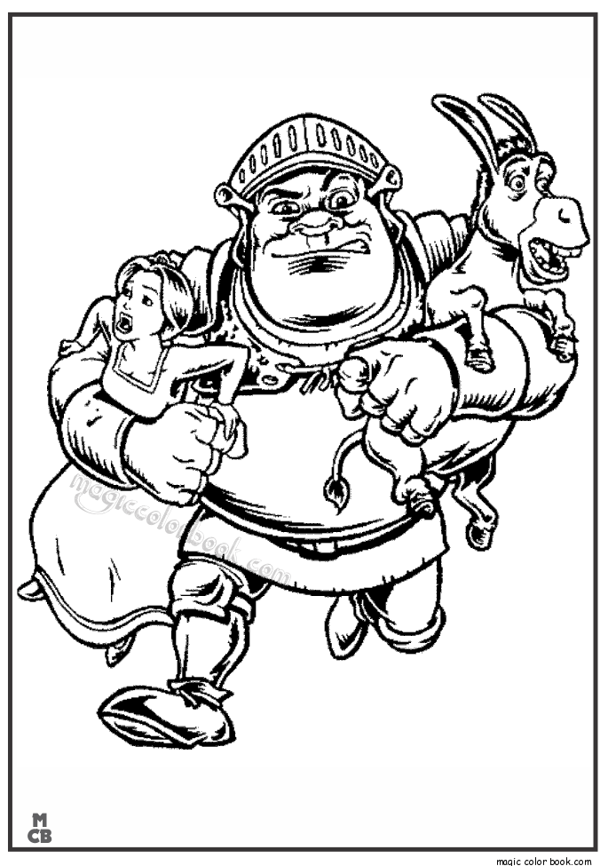 Shrek Coloring Pages 32 685x975 Shrek Coloring Pages 32