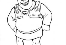 220x150 Shrek Coloring Pages