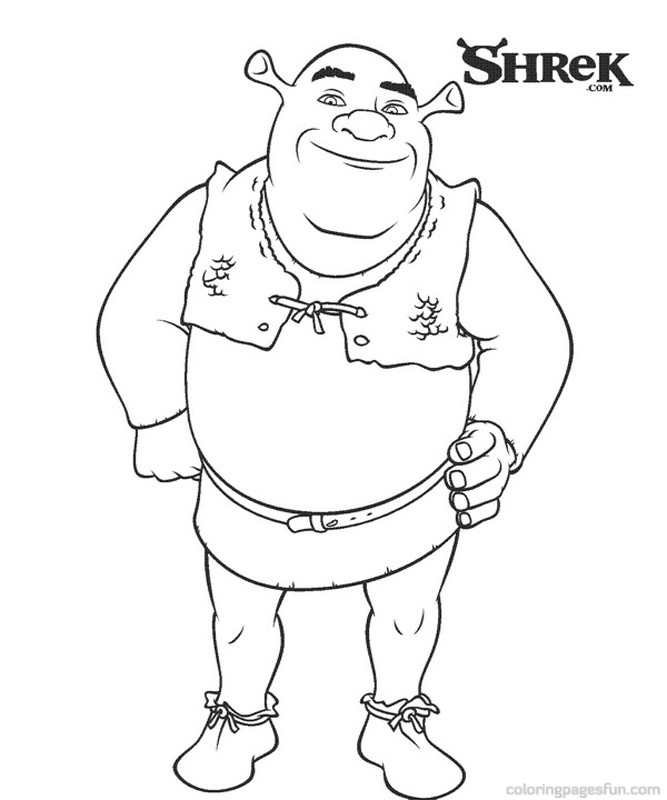 667x800 Shrek Coloring Pages (9)