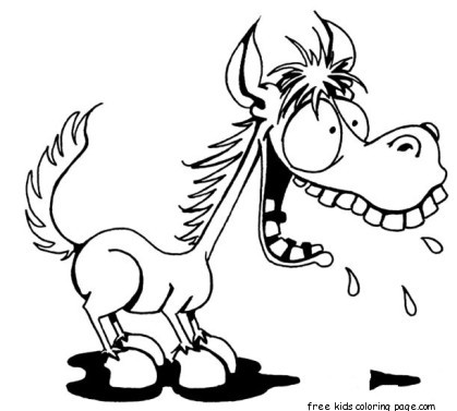 419x377 Shrek Donkey Colouring Pages For Kids Printablefree Printable