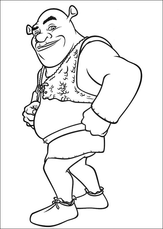 567x794 Kids N 59 Coloring Pages Of Shrek 4 Forever After