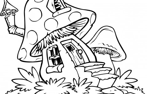 470x300 Shroom Coloring Pages Cute Mushroom Coloring Pages Hedgehog Bring