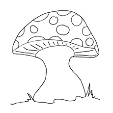 230x230 Top 25 Free Pritable Mushroom Coloring Pages Online