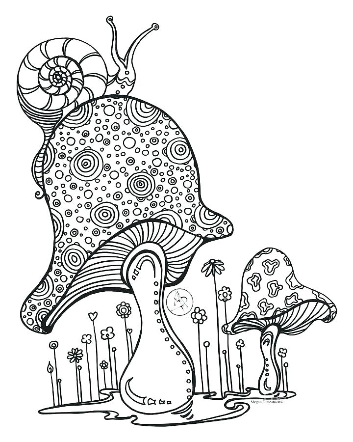 720x900 Trippy Mushroom Coloring Pages Mushroom Coloring Pages Mushrooms