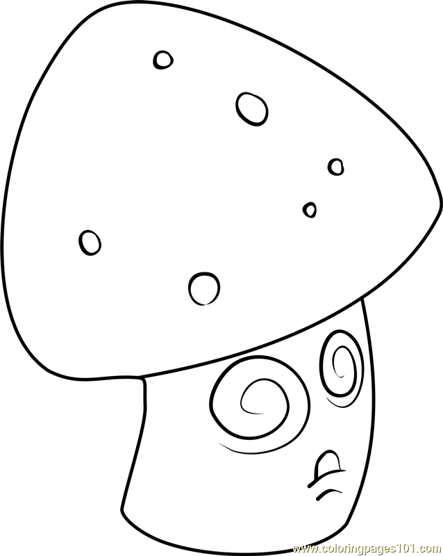 Hypno Shroom Coloring Page 638x800 Hypno Shroom Coloring Page