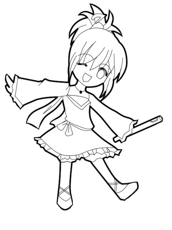 Cute Shugo Chara Chibi Drawing Coloring Page 600x800 Cute Shugo Chara Chibi Drawing Coloring Page