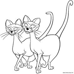 236x236 Lady And The Tramp, Siamese Cats