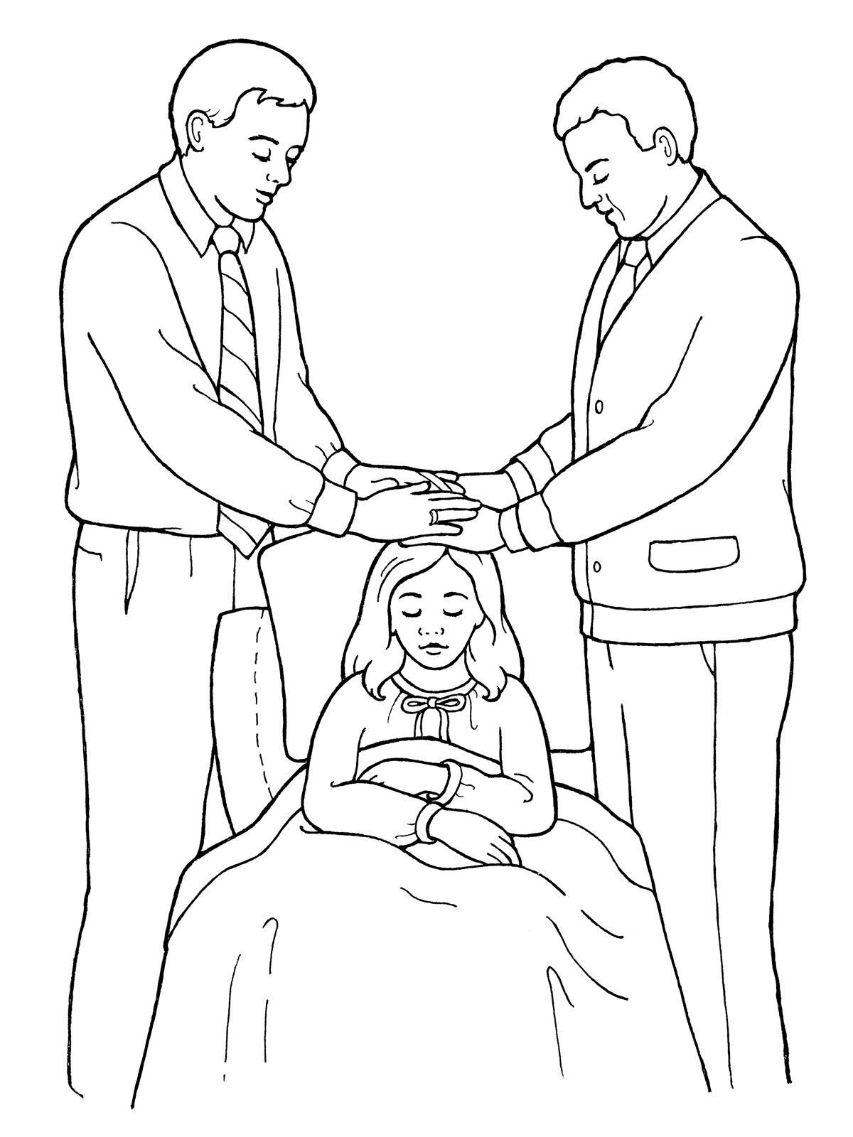 1200x1600 Nursery Coloring Pages Lds Fresh Priesthood Blessing For The Sick