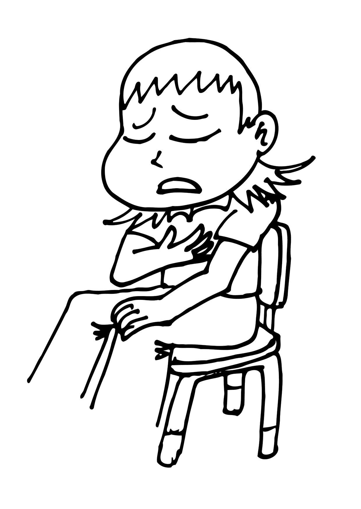 1240x1750 Coloring Page I Feel Sick Img 11768 Sick Coloring Pages Coloring