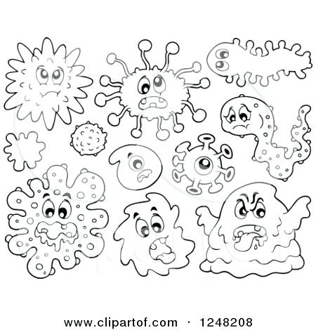 450x470 Germ Coloring Page Germ Coloring Page Sick Coloring Pages Taking