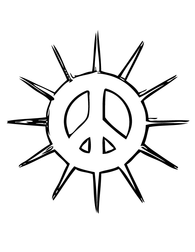 Wonderful Looking Peace Sign Coloring Pages Adult Cool For Adults 670x867 Wonderful Looking Peace Sign Coloring Pages Adult Cool For Adults