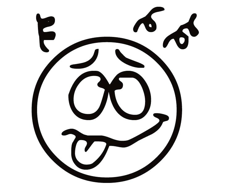 810x630 Faces Coloring Pages Silly Face Coloring Page Kids Drawing