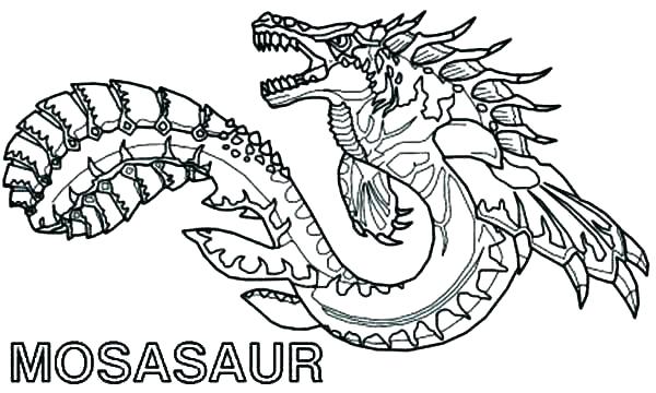 600x360 Sea Monster Coloring Pages Coloring Pages Monsters Funny Monster