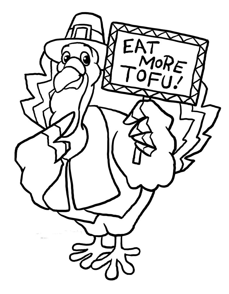 781x1000 Thanksgiving Turkey Coloring Pages