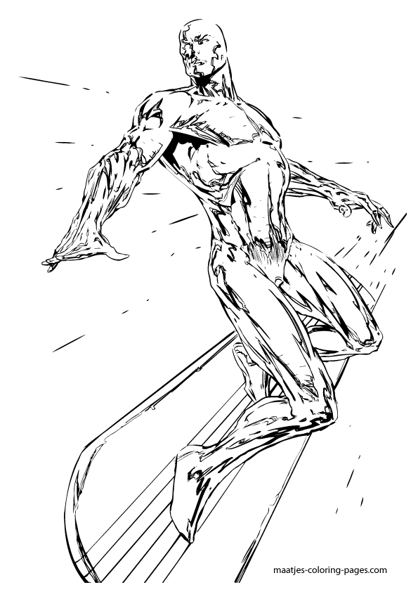 595x842 Silver Surfer