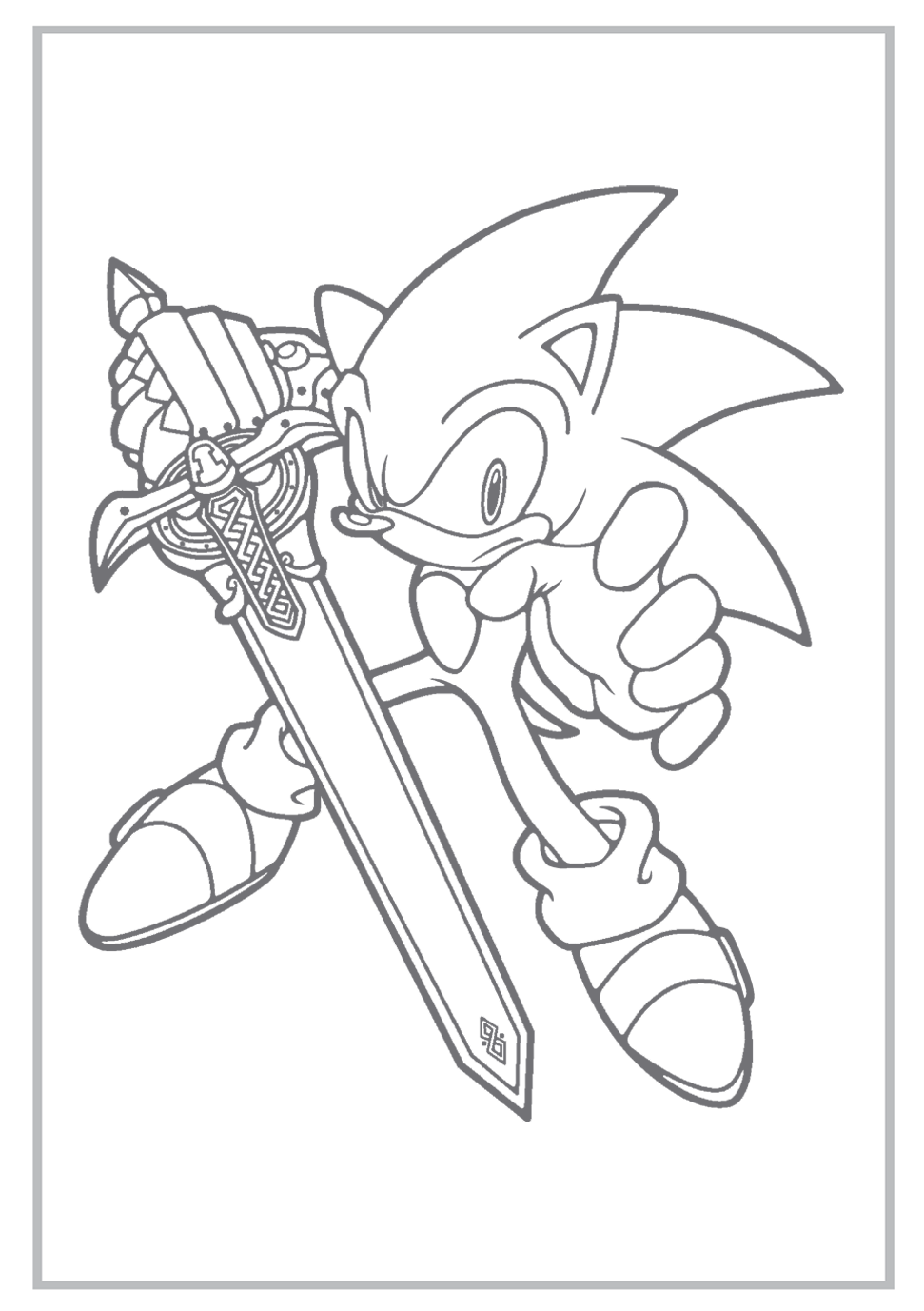 Sonic Coloring Pages Sonic The Hedgehog Coloring Pages Free 971x1377 Sonic Coloring Pages Sonic The Hedgehog Coloring Pages Free