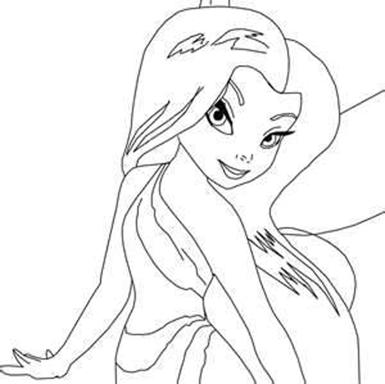 764x762 Tinkerbell Coloring Pages Luxury 6 Free Beautifull Disney Fairies