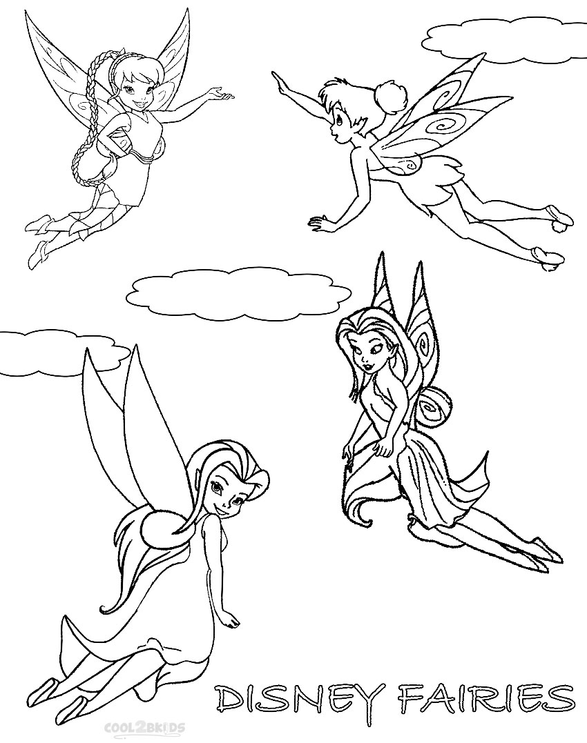 850x1077 Printable Disney Fairies Coloring Pages For Kids Cool2bkids