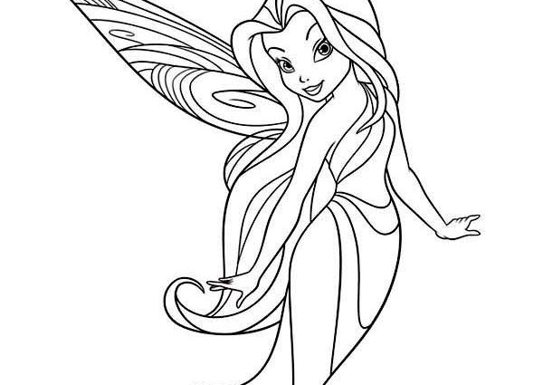600x425 Silvermist Coloring Pages To Print Silvermist Flying In Disney