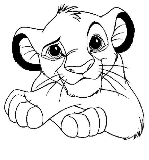 Simba Coloring Pages Page For Kids Lion King Cartoon Get Bubbles 600x646 Simba Coloring Pages Page For Kids Lion King Cartoon Get Bubbles