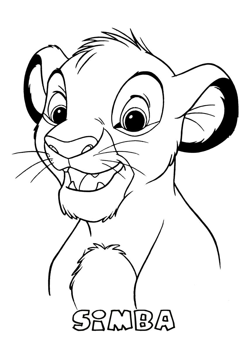 Simba3 The Lion King Coloring Page In Simba Pages 848x1200 Simba3 The Lion King Coloring Page In Simba Pages