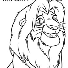 The Lion King Coloring Pages 220x220 The Lion King Coloring Pages