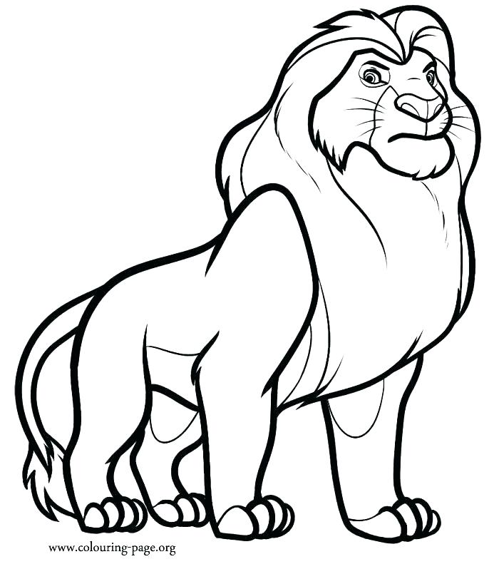 700x791 Simba Coloring Page Best Of Coloring Page Pictures Coloring Pages