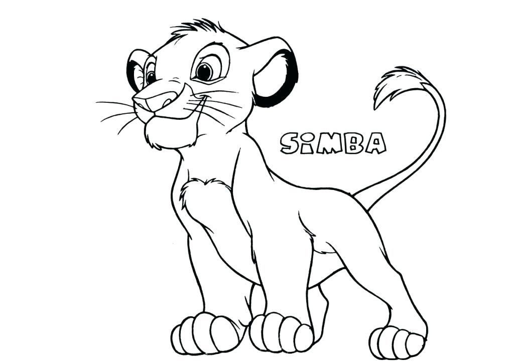 1024x724 Simba Coloring Page Coloring Pages Free Printable Page Sheets Free
