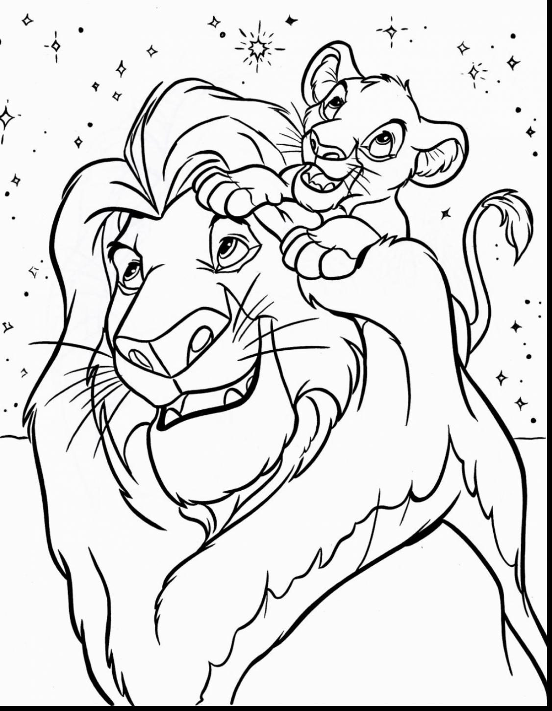 1126x1449 Terrific Disney Simba Coloring Pages With Joker And Harley