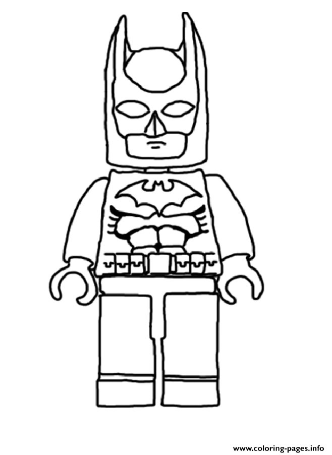 658x902 Simple Batman Lego Movie 2017 Coloring Pages Printable