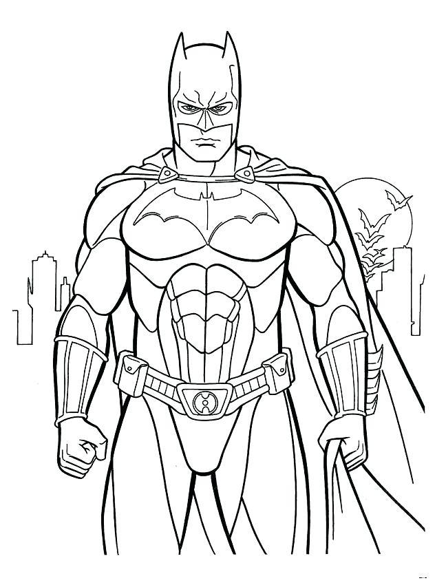 648x850 Batman Coloring Pages Print Simple Batman Coloring Pages