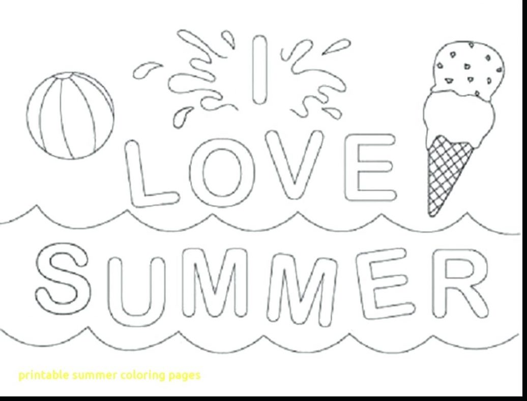 Summer Coloring Pages Simple 1036x789 Summer Coloring Pages Simple
