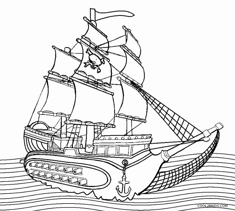 Printable Boat Coloring Pages For Kids Cool2bkids 750x676 Printable Boat Coloring Pages For Kids Cool2bkids