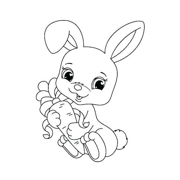 600x600 Easter Bunnies Colouring Pictures Bunny Coloring Sheets Cute Bunny