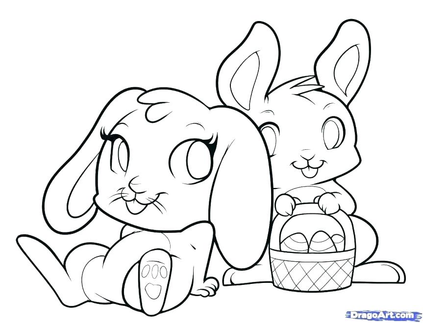 863x660 Baby Rabbit Coloring Pages Coloring Pages Rabbits Baby Bunny