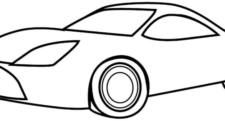 Simple Car Coloring Pages 26 Simple Car Coloring Pages 728x393 Simple Car Coloring Pages 26 Simple Car Coloring Pages