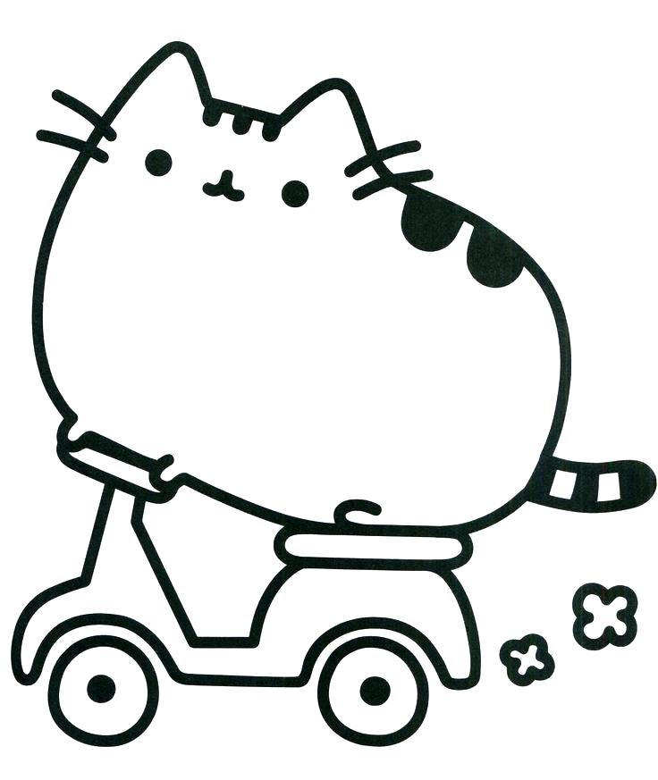 736x873 Coloring Page Of A Cat Cat Coloring Pages Cat Simple Decoration