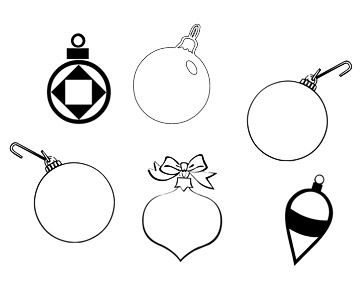 Printable Christmas Coloring Pages 360x300 Printable Christmas Coloring Pages