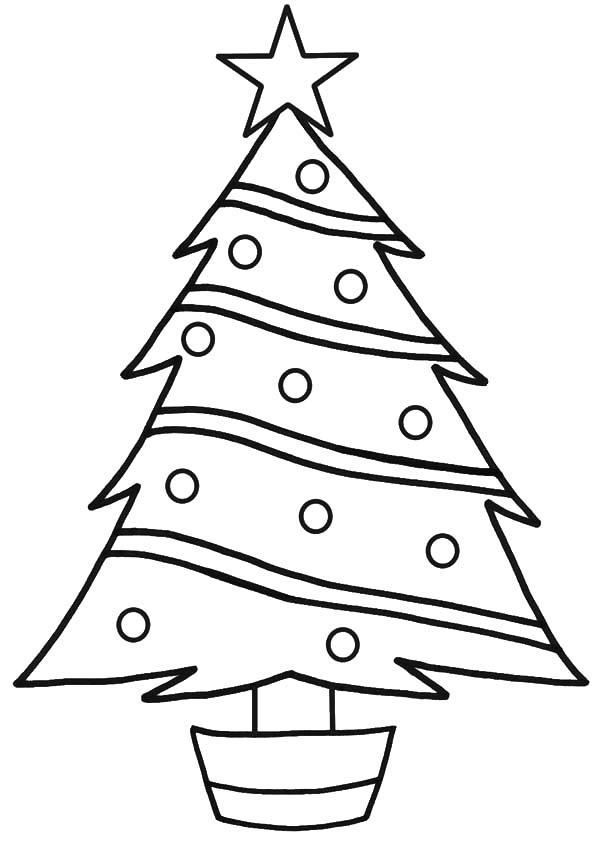 Christmas Coloring Pages Tree Star Star On Top Christmas Trees 600x841 Christmas Coloring Pages Tree Star Star On Top Christmas Trees