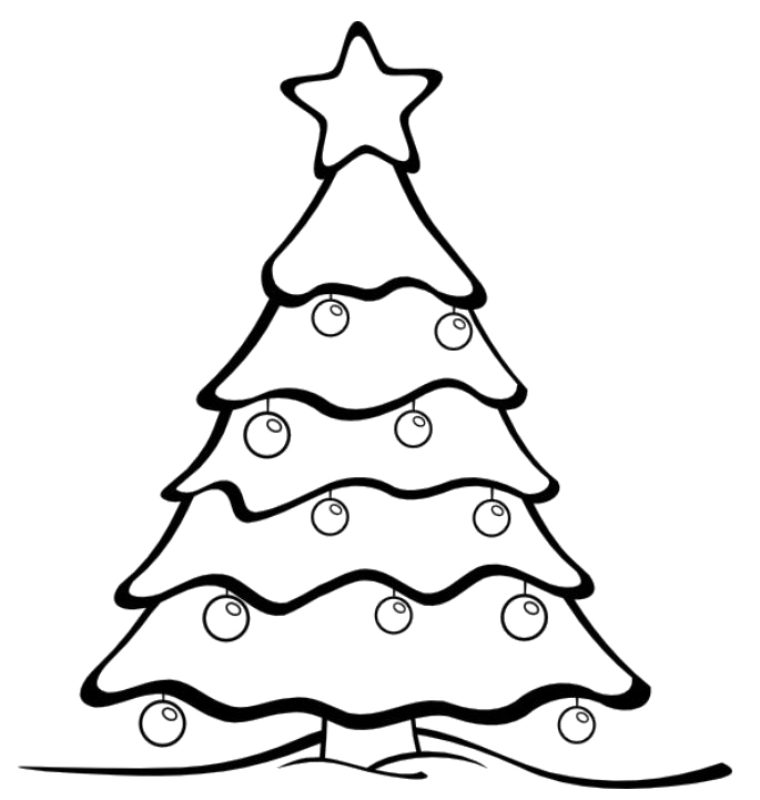 Christmas Tree Coloring Sheets 29 Coloring Page Of A Christmas 685x721 Christmas Tree Coloring Sheets 29 Coloring Page Of A Christmas