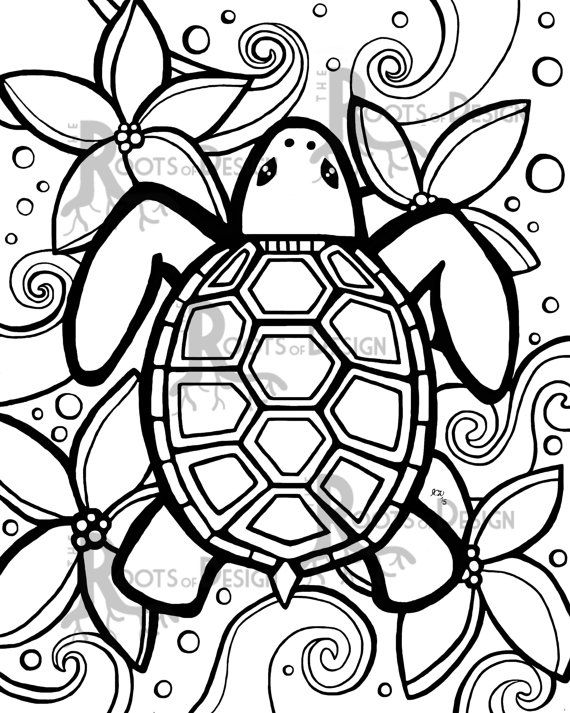 Instant Download Coloring Page 570x713 Instant Download Coloring Page