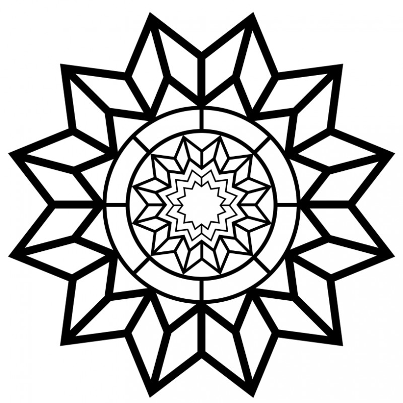 Simple Adult Coloring Pages Crafty Design Ideas 800x800 Simple Adult Coloring Pages Crafty Design Ideas