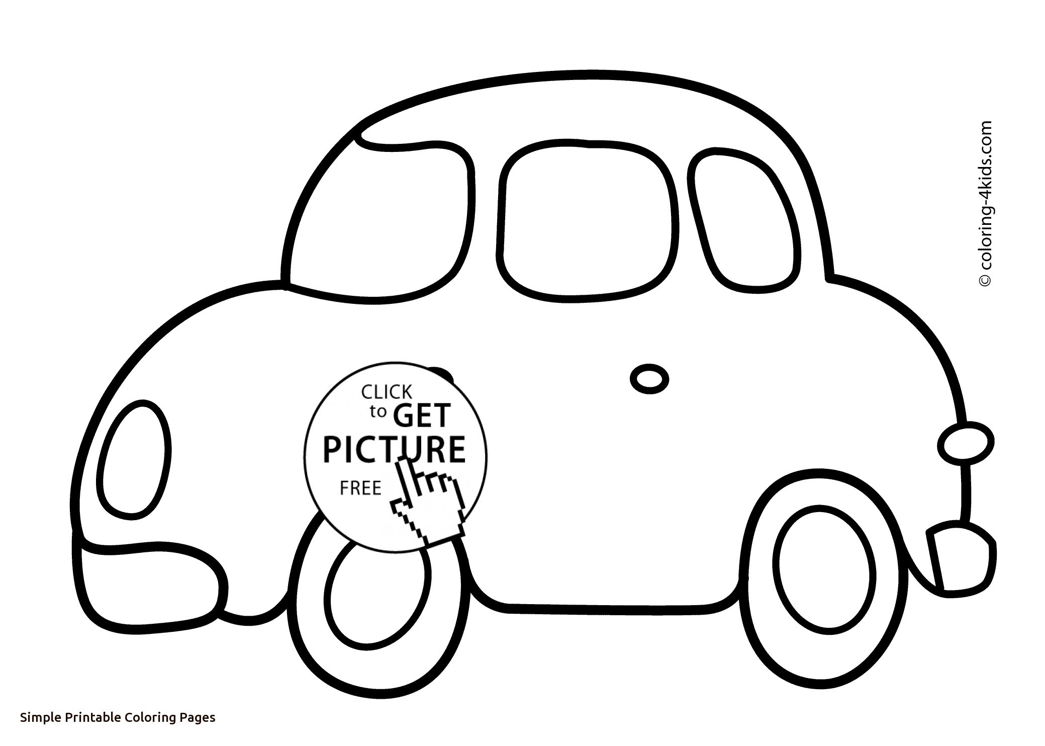 2079x1483 Promising Pictures To Color For Toddlers Simple Coloring Pages