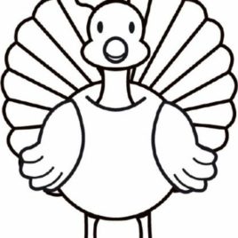 268x268 Simple Coloring Pages For Toddlers Free Toddlers Amp Preschoolers