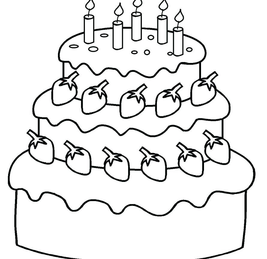 Blank Birthday Cake Coloring Page Preschool Birthday Cake Coloring 890x864 Blank Birthday Cake Coloring Page Preschool Birthday Cake Coloring